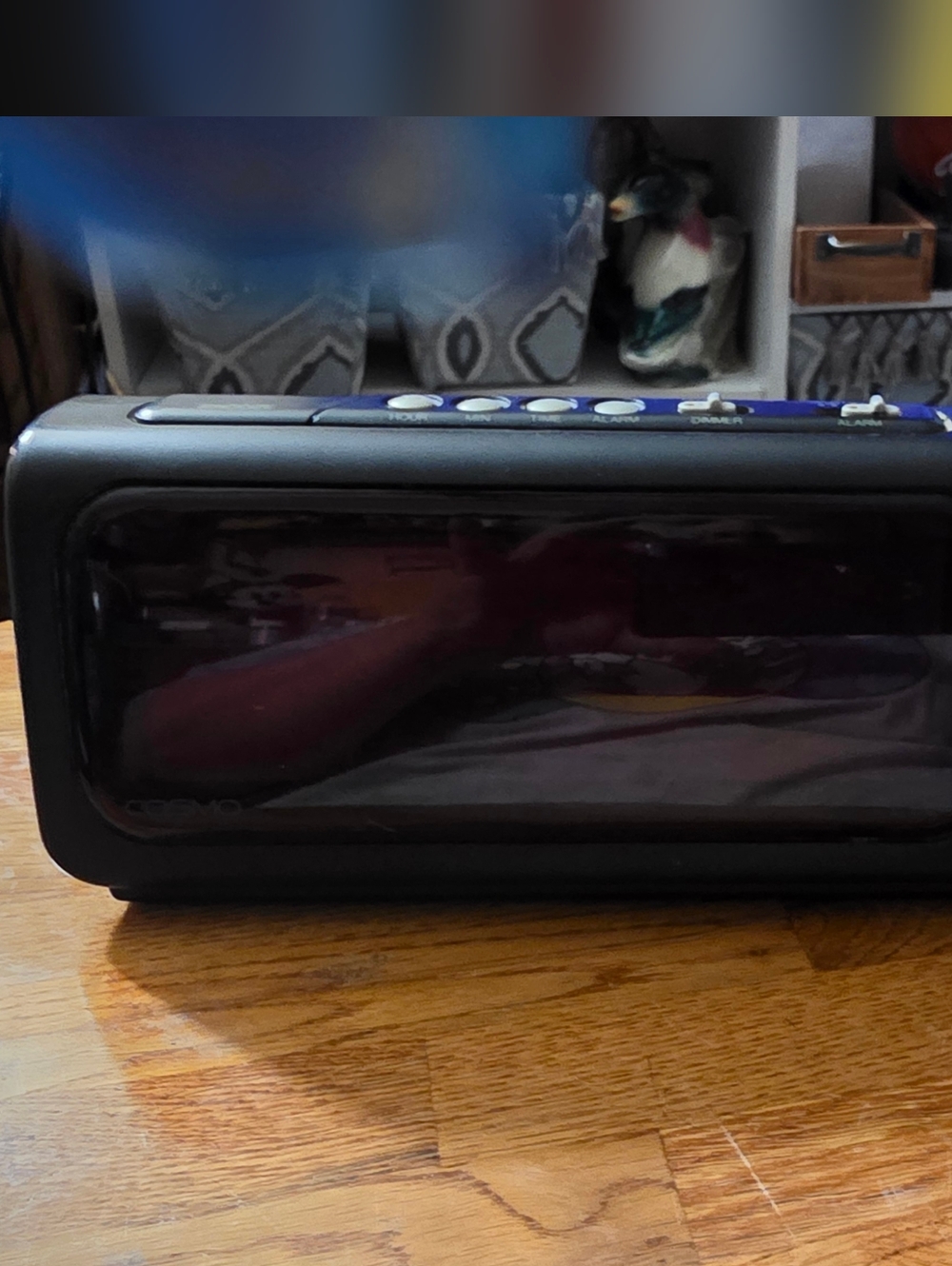 Vrt COSMO E555 Electric Alarm Clock - Retro Digital Clock, Made in China Black